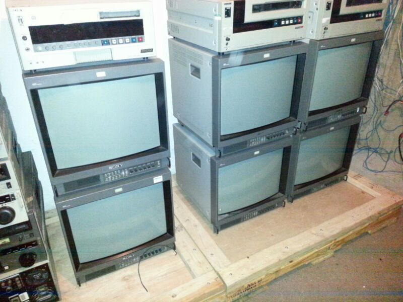 Sony PVM 20" CRT Video Monitors