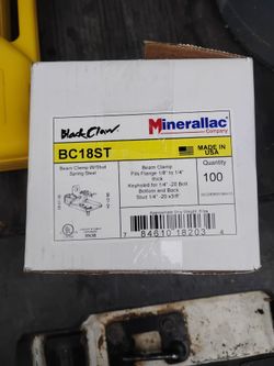 Minerallac Beam Clamps