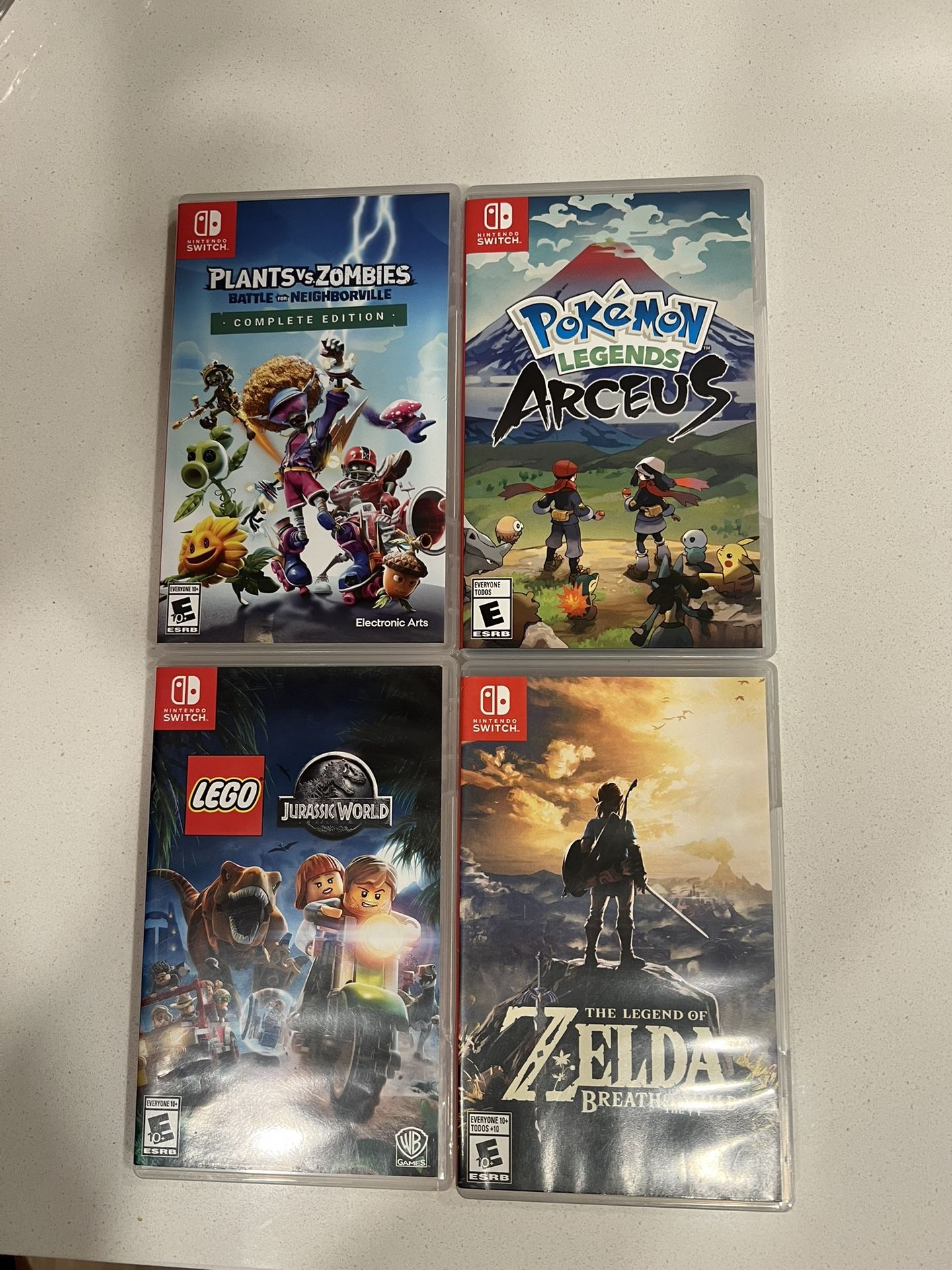 Nintendo switch games EACH