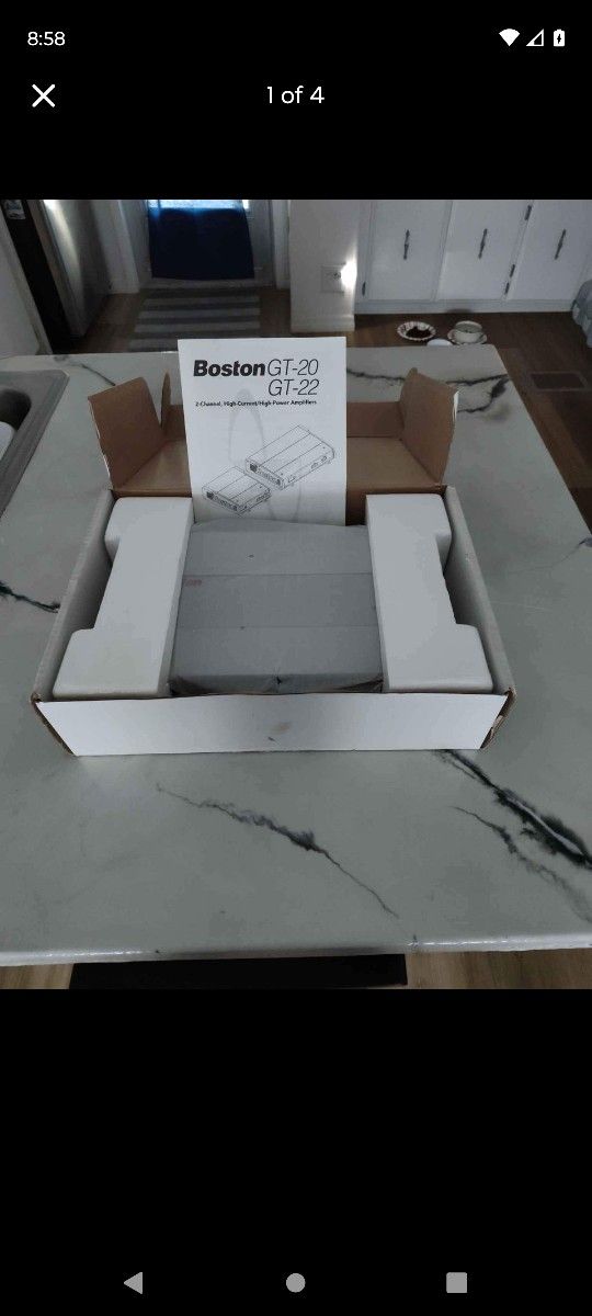 Brand New Old School Boston Acoustic Gt22 500watt Amp!