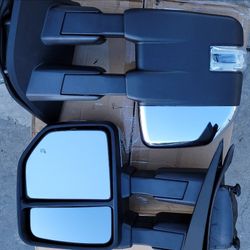 15-18 Ford F150 Towing Mirrors Espejos Retrovisores 