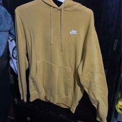 Yellow nike hoodie