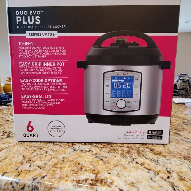 Instant Pot - With the Instant Pot Duo Evo Plus, you can