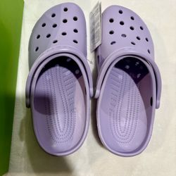 Lavender Crocs 