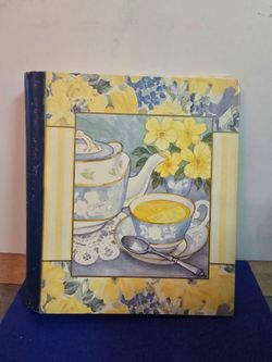 Floral Tea Party Hardcover Photo Album