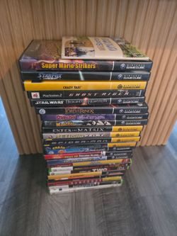 GameCube, playstaion 2 , Xbox games