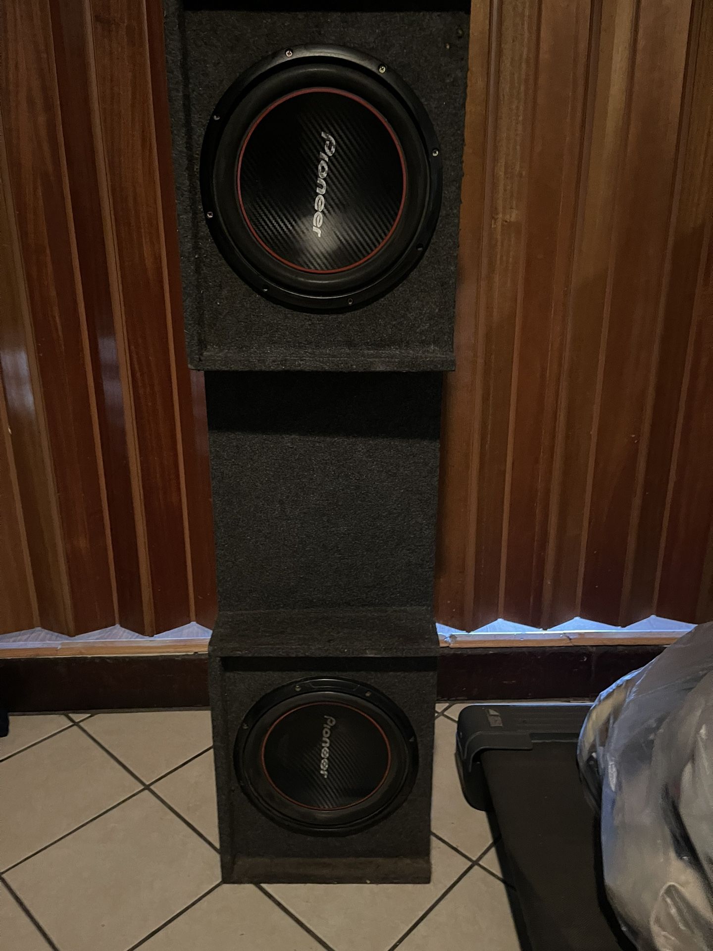 Pioneer 12” Speakers