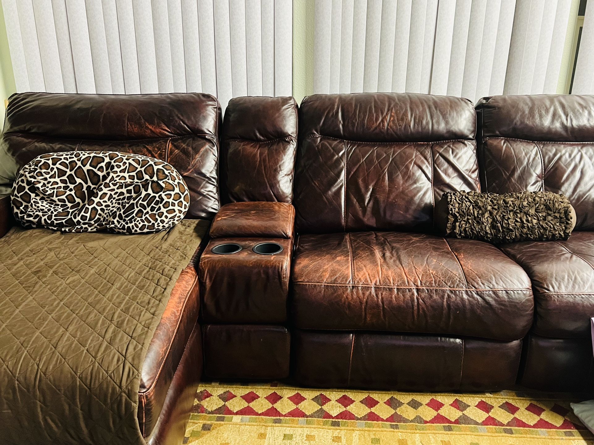 Leather Couch