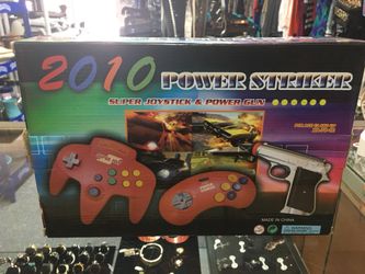 Vintage Power Player Super Joystick & Power Gun Power Player TV Game  XA-76-1E