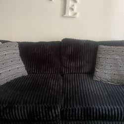 Midnight Madness 2 Piece Sofa Set