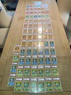 1999 Charizard, Blastoise, Venusaur Base Set PSA Cards