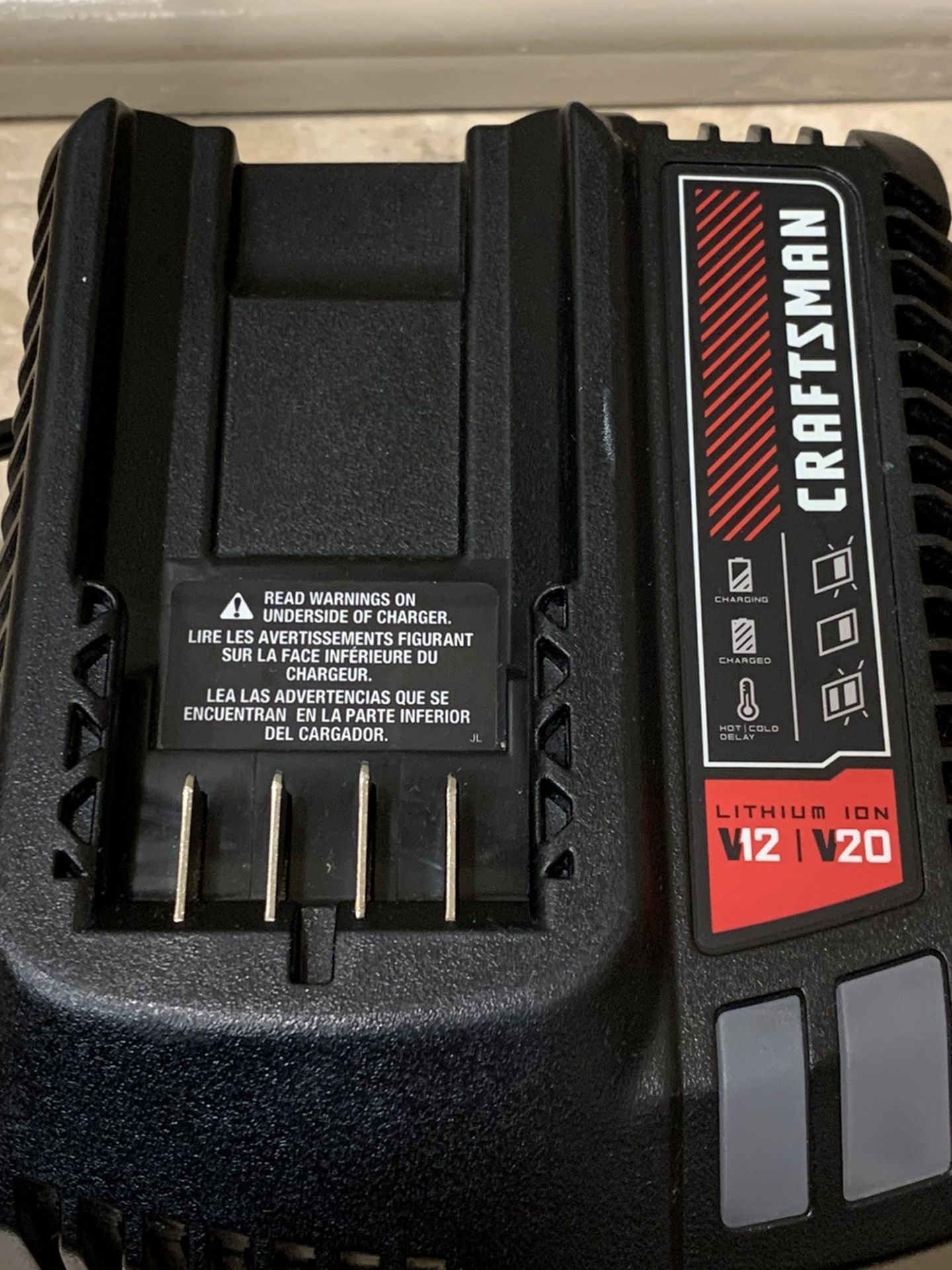 Craftsman 12V-20V max Lithium battery charger