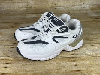 Apex X521 Mens Shoe Size 9.5 X-WIDE Orthotic Diabetic White Sneakers 15-K18