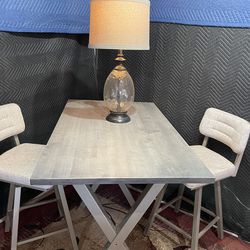 Krystanza Rectangular Dining Table w/chairs (DELIVERY AVAILABLE)