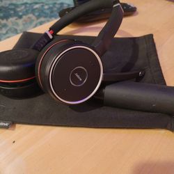 jabra 75 evolve noise cancelling headphones