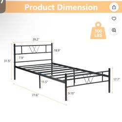 2 Twin Bed Frames