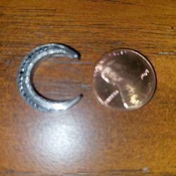 STERLING SILVER BLACK&WHITE MOON NECKLACE
