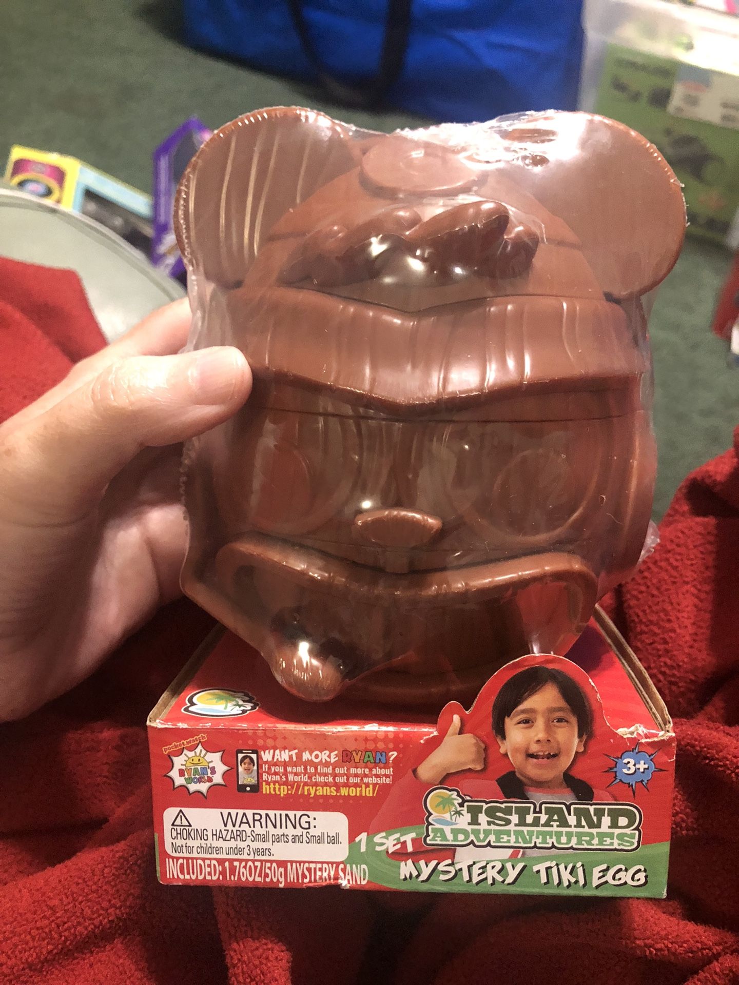 Ryan’s World MYSTERY TIKI EGG NEW