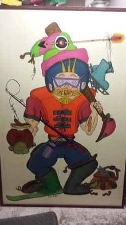 Sports painting