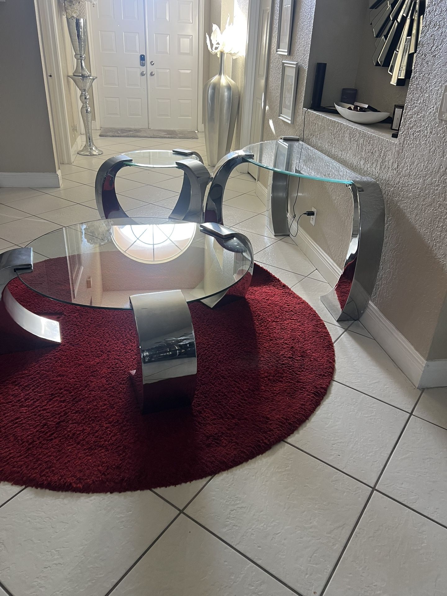 3 Pieces living room table set