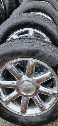 20 inch GMC wheels rims and tires 6lug 6x5.5 or 6x139.7