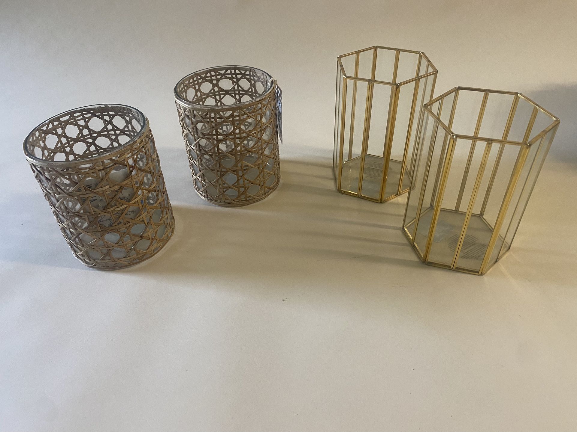 Hand Crafted pillar Candle Holders