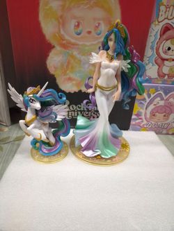My little pony princess Celestia figurines