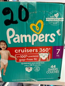 Pampers size 7