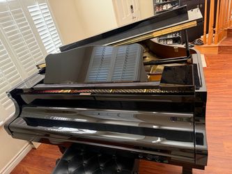 Black Baby Grand Piano