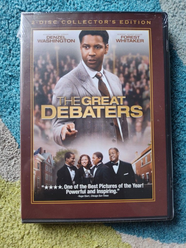 The Great Debaters DVD 2-Disc Set, Special Collectors Edition NEW SEALED.