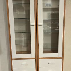 Like New Pair Of Ikea Cabinets
