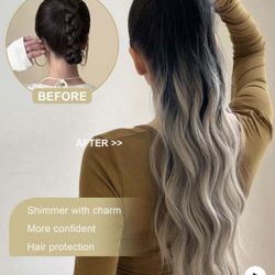 Synthetic Hair Extension (Pony Tail) 