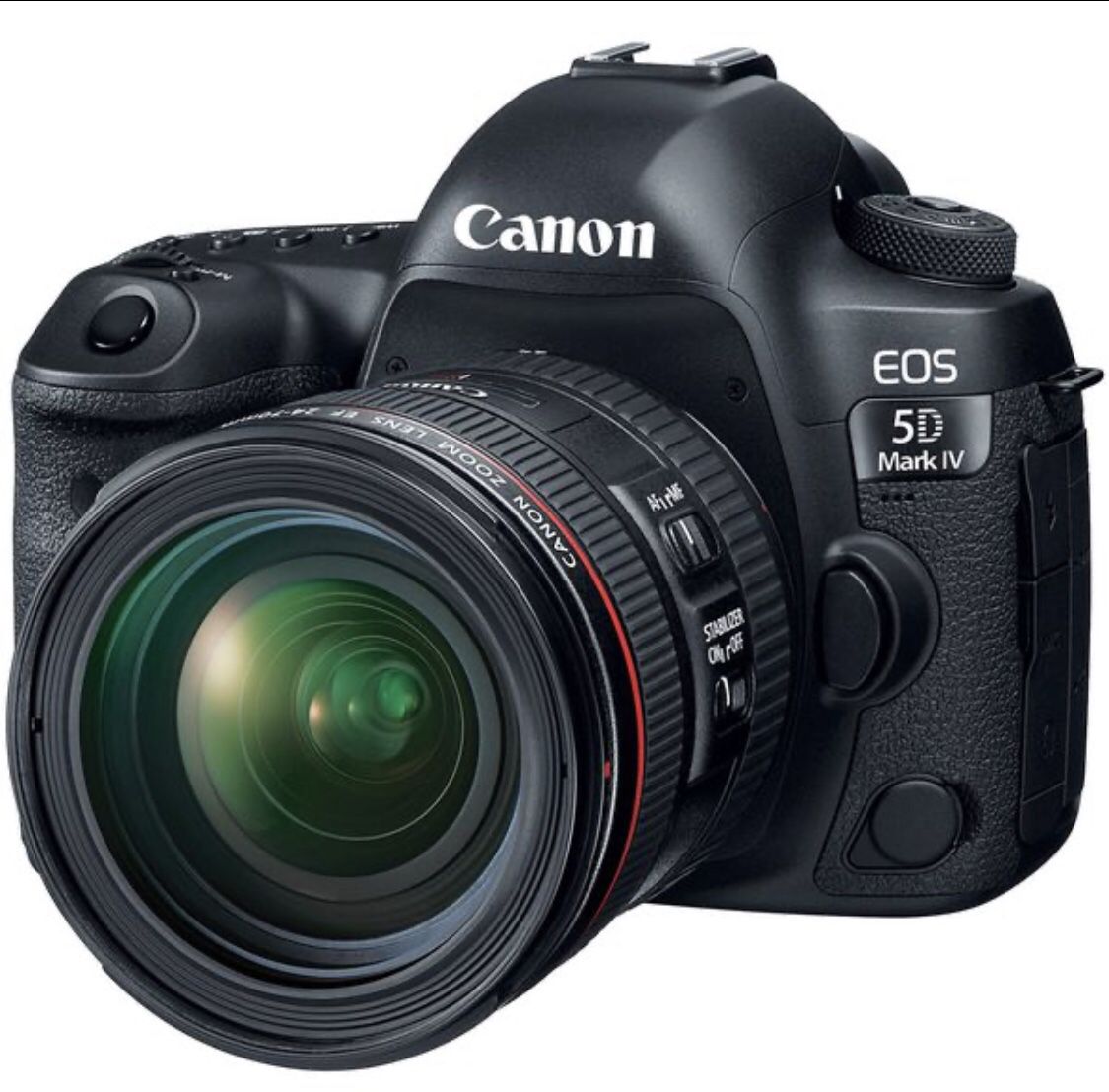 Canon EOS 5D Mark IV DSLR Camera with With 24-70mm Lens f/4L II Lens and Accessory