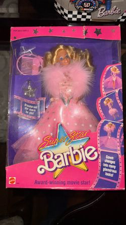 Vintage 1988 Superstar Barbie Award Winning Movie Star