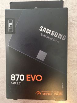 Samsung - 870 EVO 1TB Internal SSD SATA NEW in box