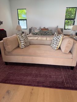 Pink luxury couch