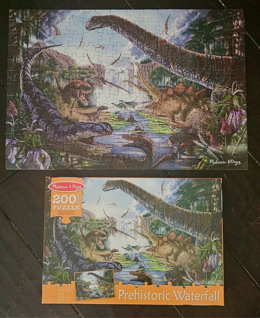 Melissa & Doug Dinosaur Puzzle 200 Pieces