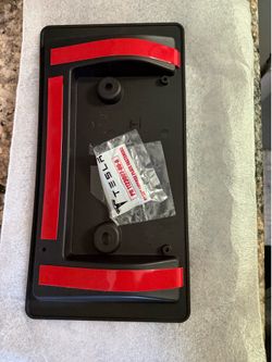 Tesla Front License Plate Bracket