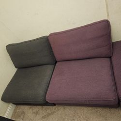 Ikia 2 Piece Couch W/ottoman