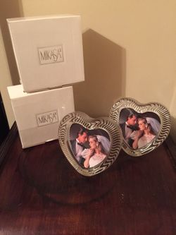 Mikasa Heart Picture Frames (2)
