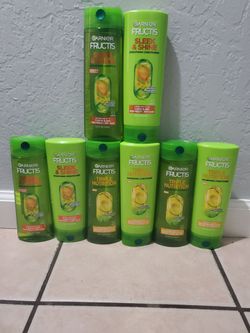 Garnier shampoo and conditioners $25