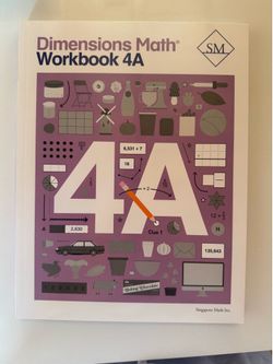 Singapore dimensions math workbook 4a