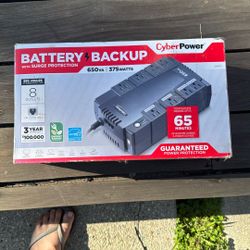 Cyber Power Battery backup