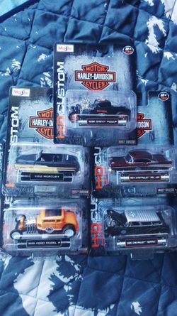 1:64 Harley Davidson Cars 