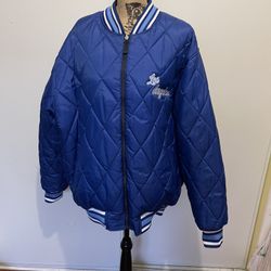 Hardwood Classics Retro Reversible Los Angeles Lakers Jacket