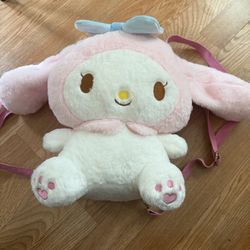 My Melody Plush Backpack
