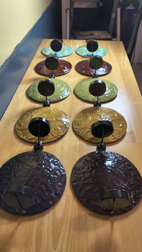 🕯️ Wall-Mount Candle Sconce Set — Modern + Cozy — $25.00