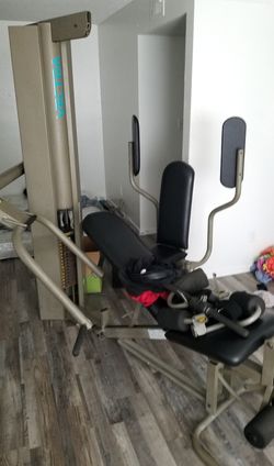 Cable weight exercise machine