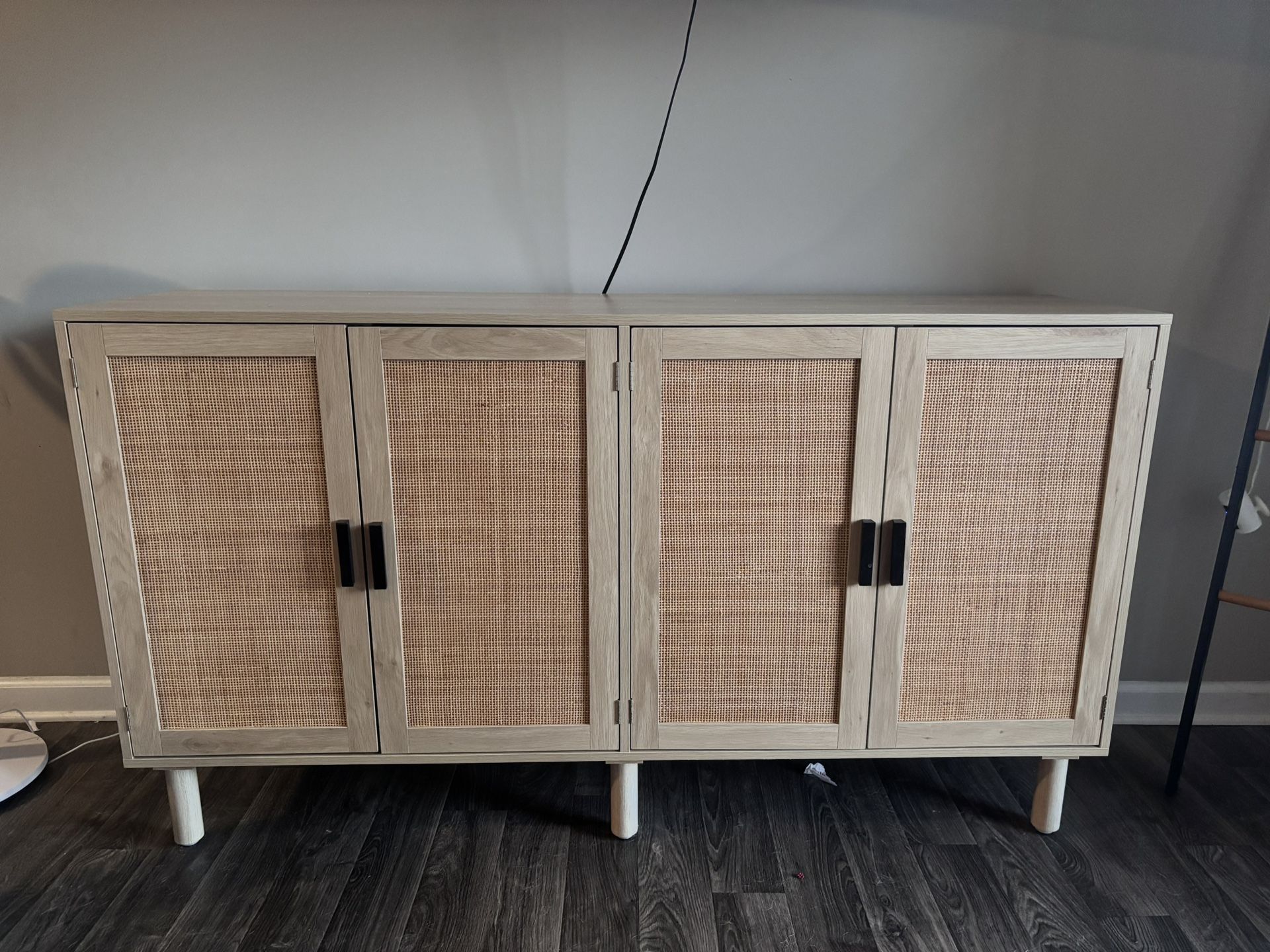 Rattan Entertainment Stand