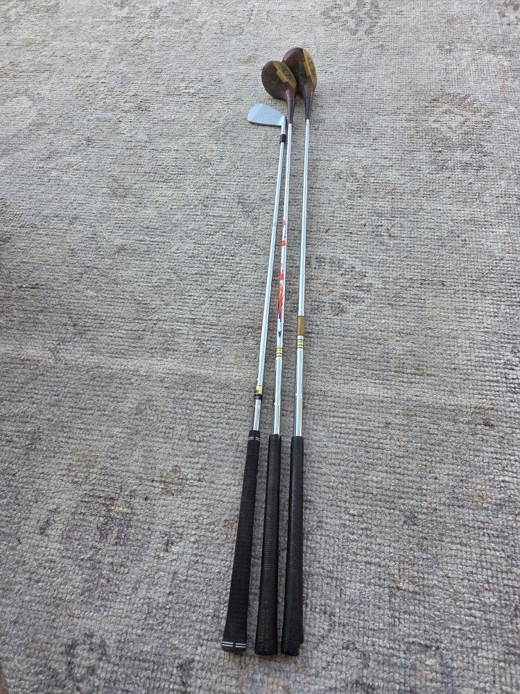 Set Of 3 Left Handed Golf Clubs
